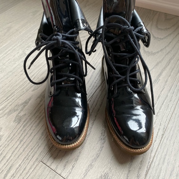 Zara trafaluc leather style boots - Picture 3 of 4